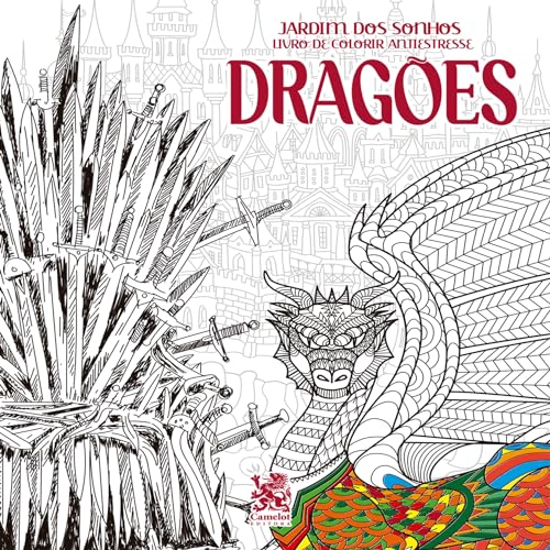 Livro Jardim dos Sonhos Dragões