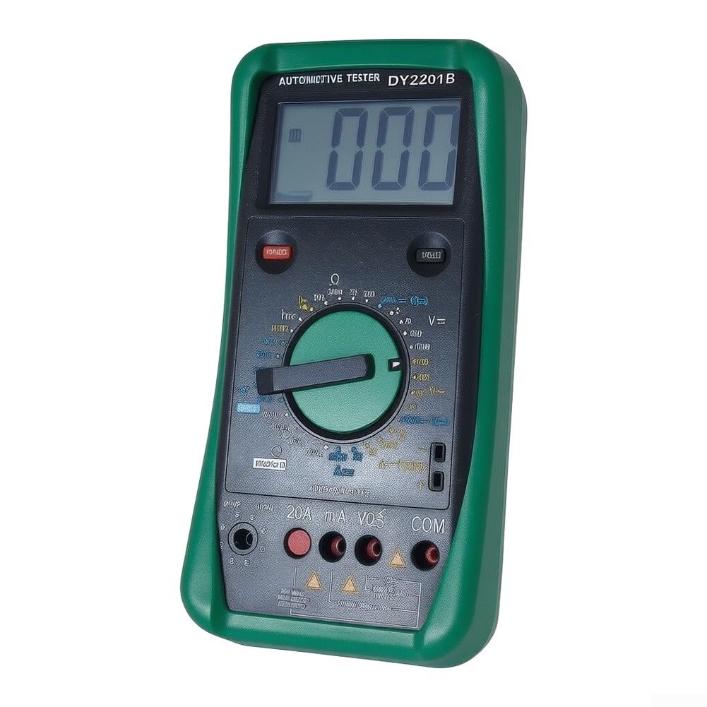 Digital Multimeter ABS Housing 205mm Automotive Circuit Tester