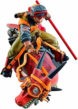 希少】ドラゴンボール デスクトップ リアルマッコイ 悟空 恐竜 01 緑