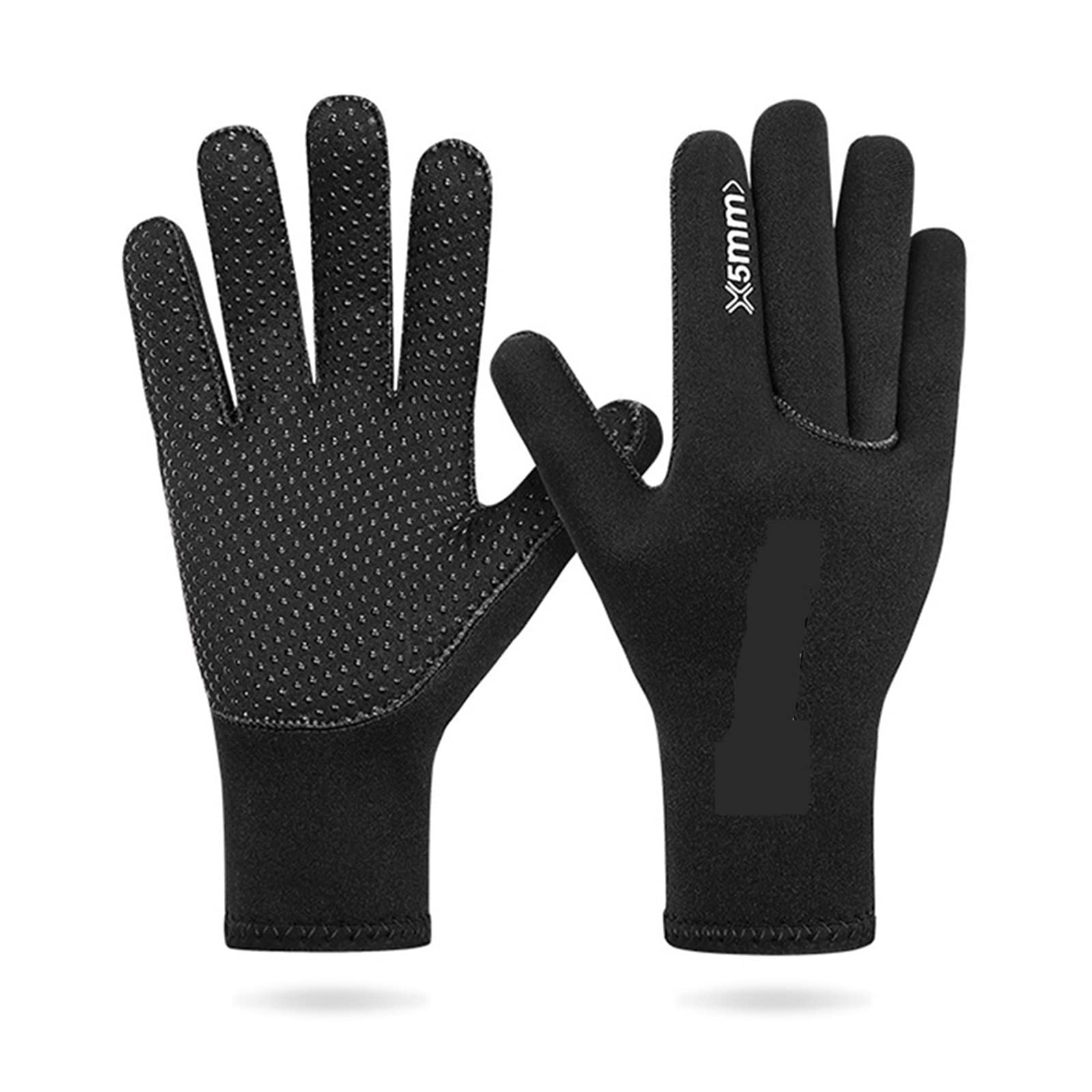 Guanti Da Immersione 5MM 3MM Guanti da nuoto in neoprene antiscivolo Antigraffio Guanti invernali for tenere al caldo Guanti di protezione for pugnalate di meduse Ampia Gamma Di Applicazioni(5MM Swimm