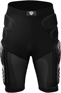 Calças de armadura, Moniss Calças de proteção de quadril para equitação calções protetores para motociclismo mountain bike ciclismo esqui patinação snowboard