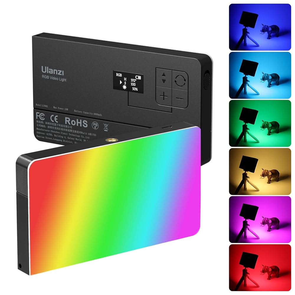Amazon.com : ULANZI PL-01 RGB Video Light, Portable RGB