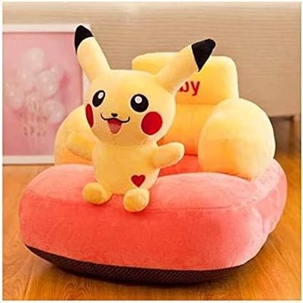 Baby Sitter & Soft Sofa | Rocking Chair for Kids | Soft Plush Cushion Chair for Boys and Girls (Yellow)