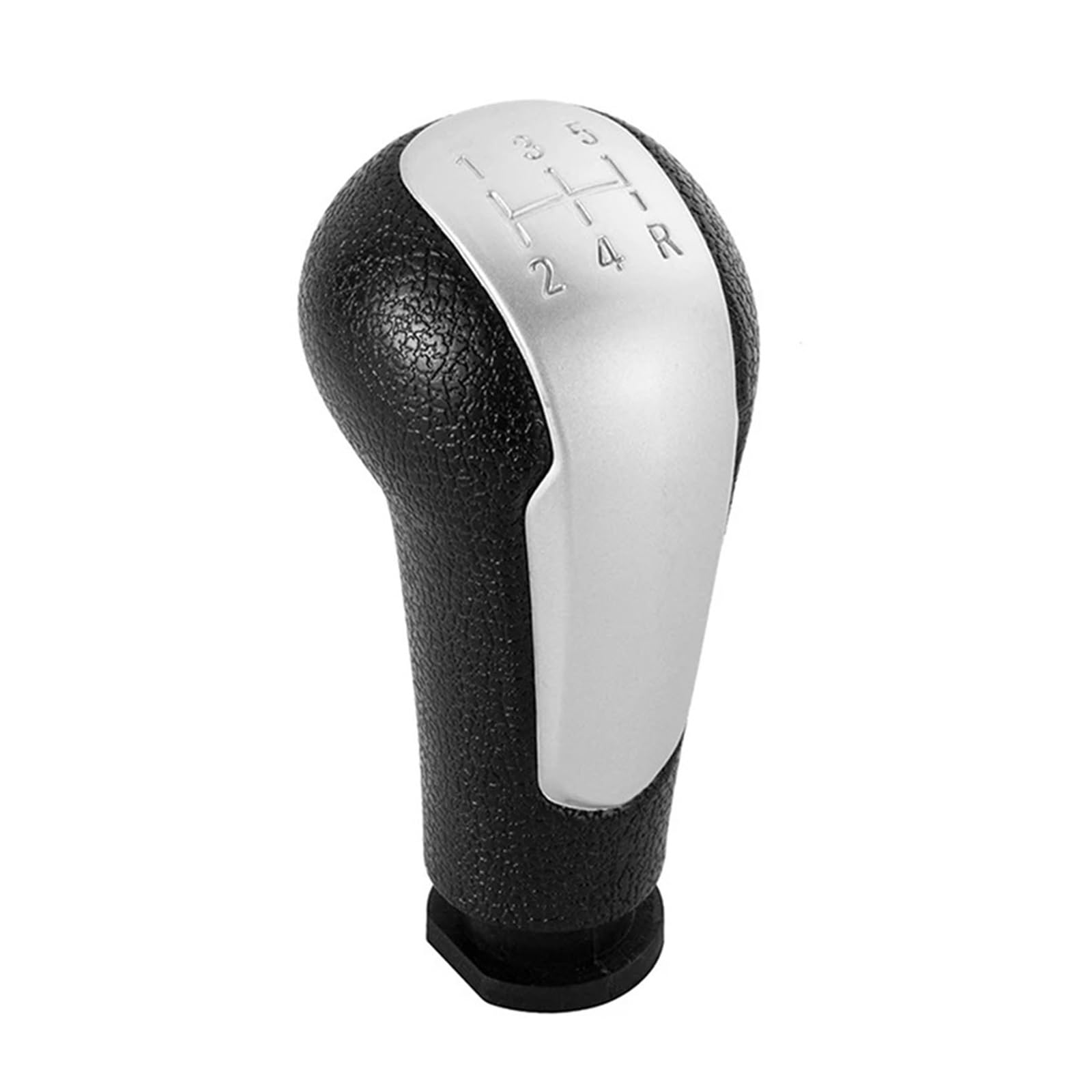 Vavgkdkpzb Matte Silver 5 Speed Shifter Lever Handle For Chevrolet For Spark M300 2011-2015 5 Speed Gear Stick Shifter Lever Handle Manual Car Shift Knob(Matte Silver 5 Speed)
