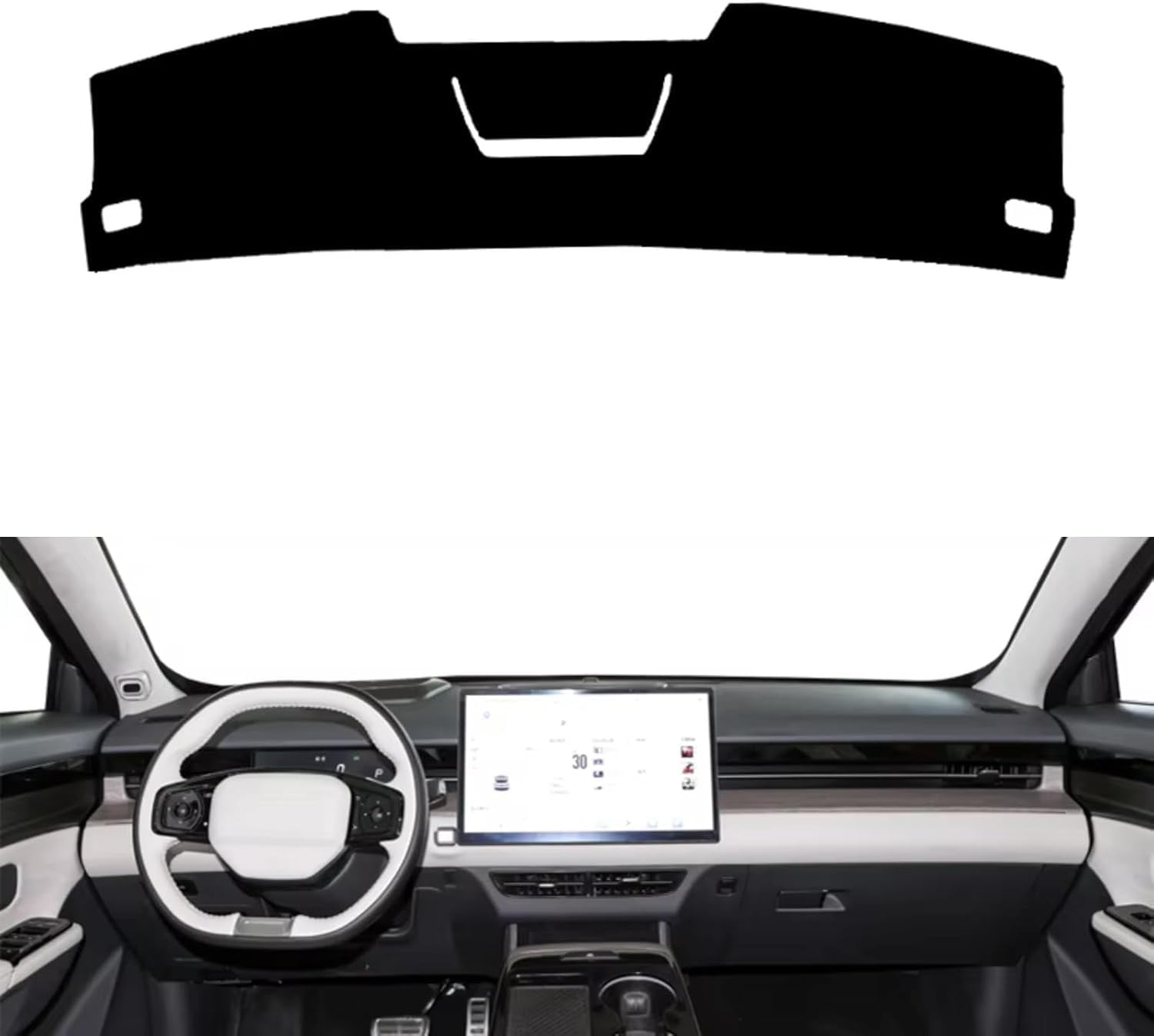 DdaiXQ Car Dashboard Mat For Chery Jetour Dashing 2022-2024, Anti Slip Anti Glare Dustproof Dashboard Cover Pad Protector Dash Cover Sunshade Dashmat