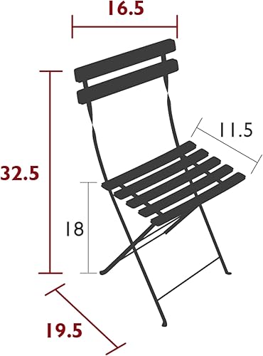 Miniatura 2 de Fermob - Juego de 2 sillas Bistro Metal - Diseño francés original para interiorexterior - Acero con recubrimiento en polvo sostenible - Fabricado en