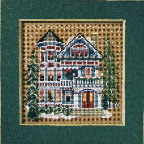 Mill Hill Queen Anne House - Cross Stitch Kit