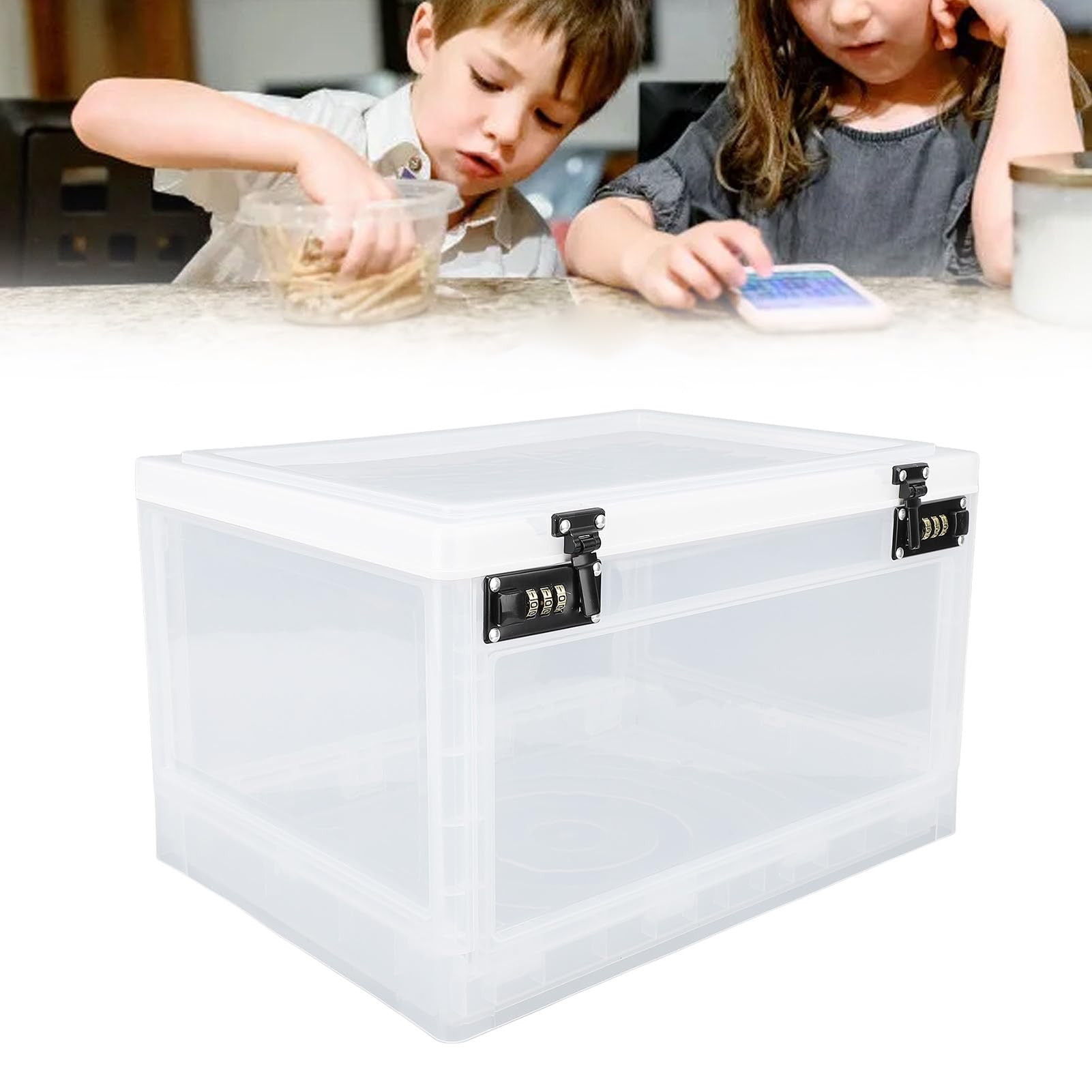 Contenitore Con Lucchetto Temporizzato - Cassetta Sicurezza Per Cibo, Telefono, Con Password 3 Cifre - Foto 2