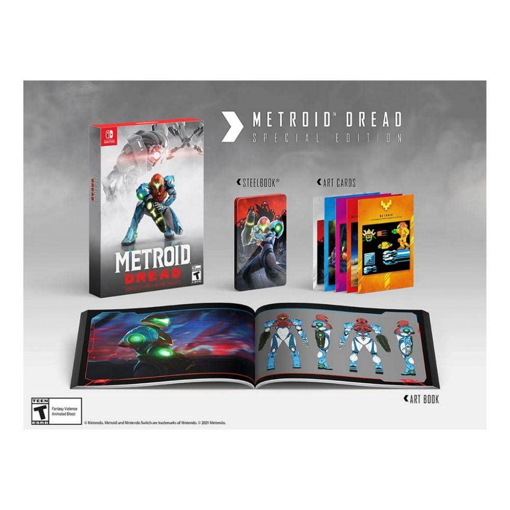 Nintendo Switch METROID DREAD SPECIAL EDITION Amazon.com: Metroid Dread: Special Edition - Nintendo Switch
