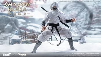 Amazon.co.jp: VTOYS X 6INCH SN003 シャドーニンジャ[ホワイト