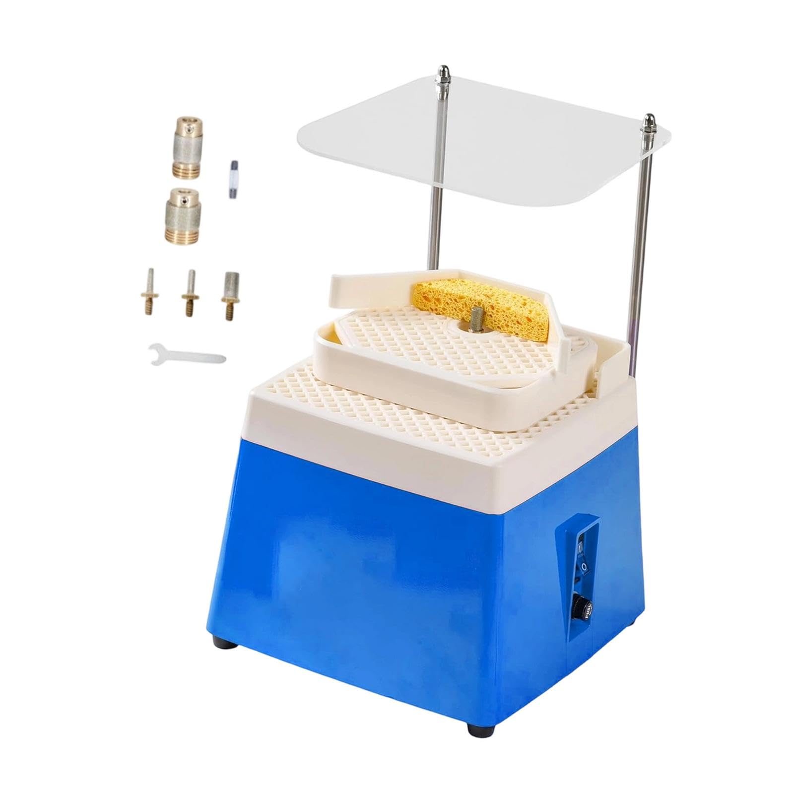 Macchina per La Del Vetro a Doppio Strato, Piccola E Ad Alte Prestazioni, Portatile per Lavori Decorativi, Negozi di Artigianato, Blu
