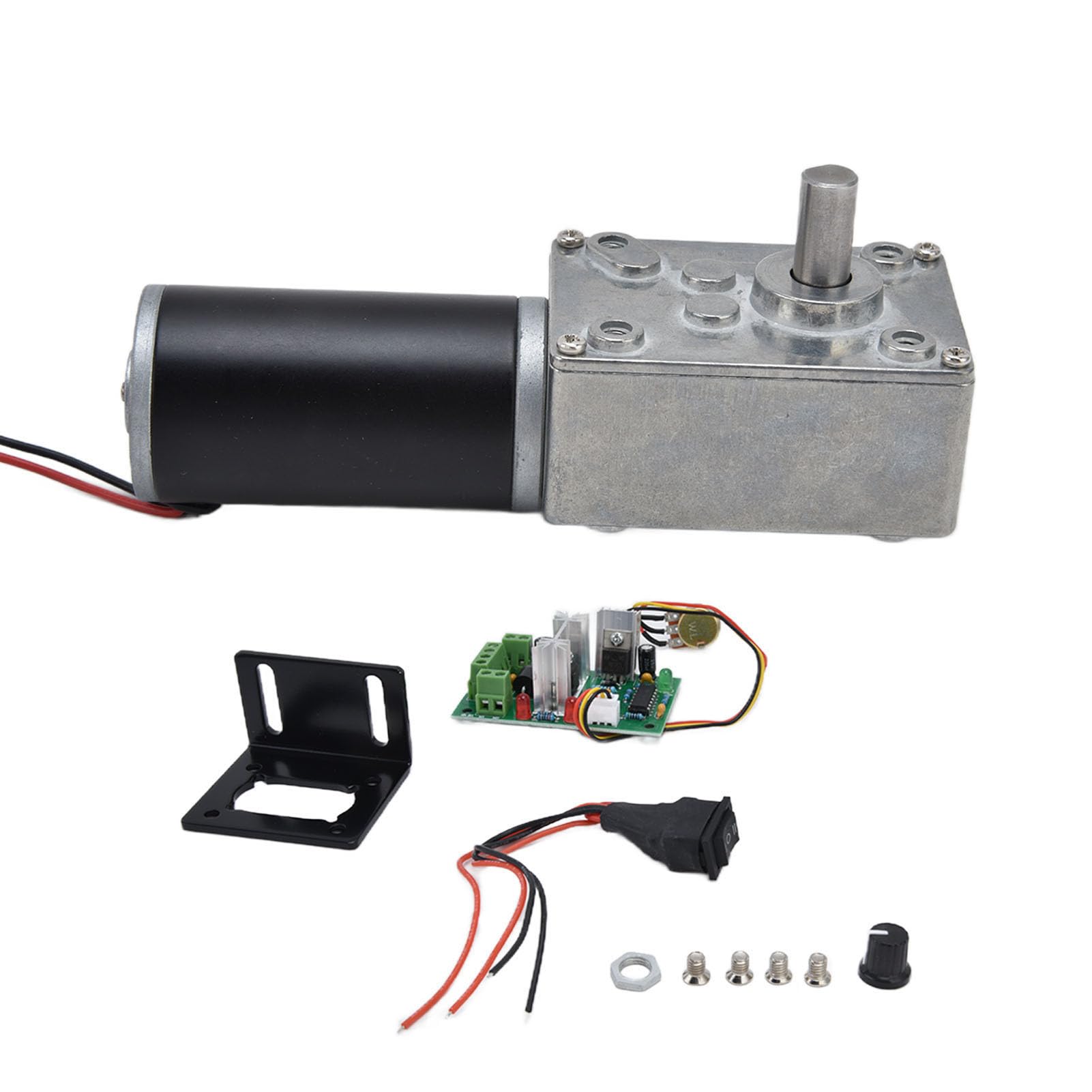 Motore Riduttore 5840‑31ZY 12V, Motoriduttore a Vite Senza Fine 10RPM