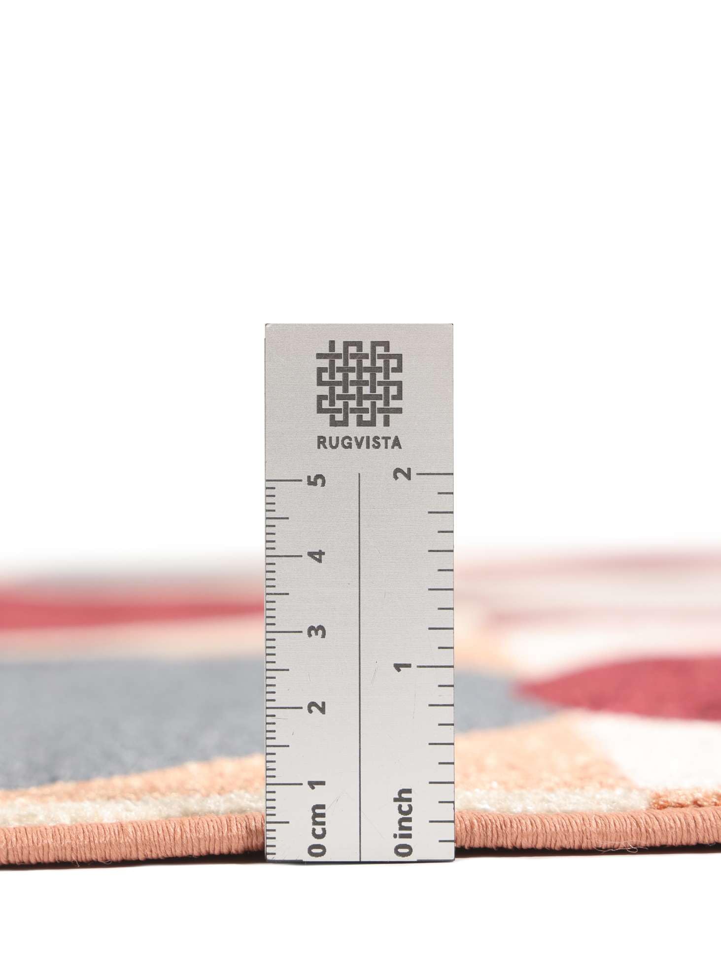 RugVista Jeff, Tapis, Modernes, 200 x 300 cm, Rectangulaire, Poil Ras, Salle de séjour, Chambre, Lavage en Machine, Rouge