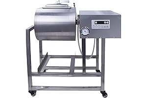 Hakka Commercial Meat Tumbler 90lb/45 liters - Vacuum Curing Machine for Jerky,...
