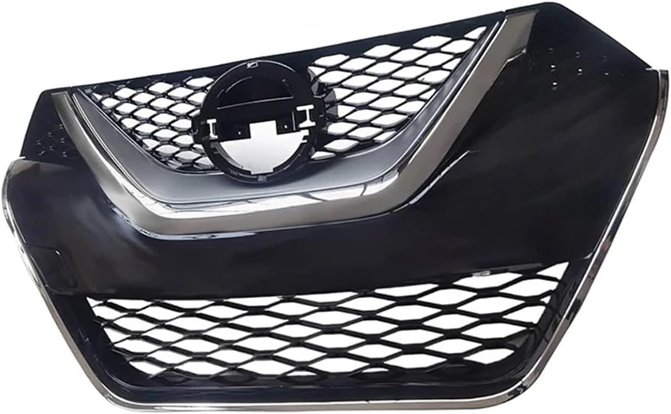 2016 2017 2018 Compatible For Nissan Maxima Black Chrome Trim Racing Grills Honeycomb Front Bumper Grille Grill Car Accessories