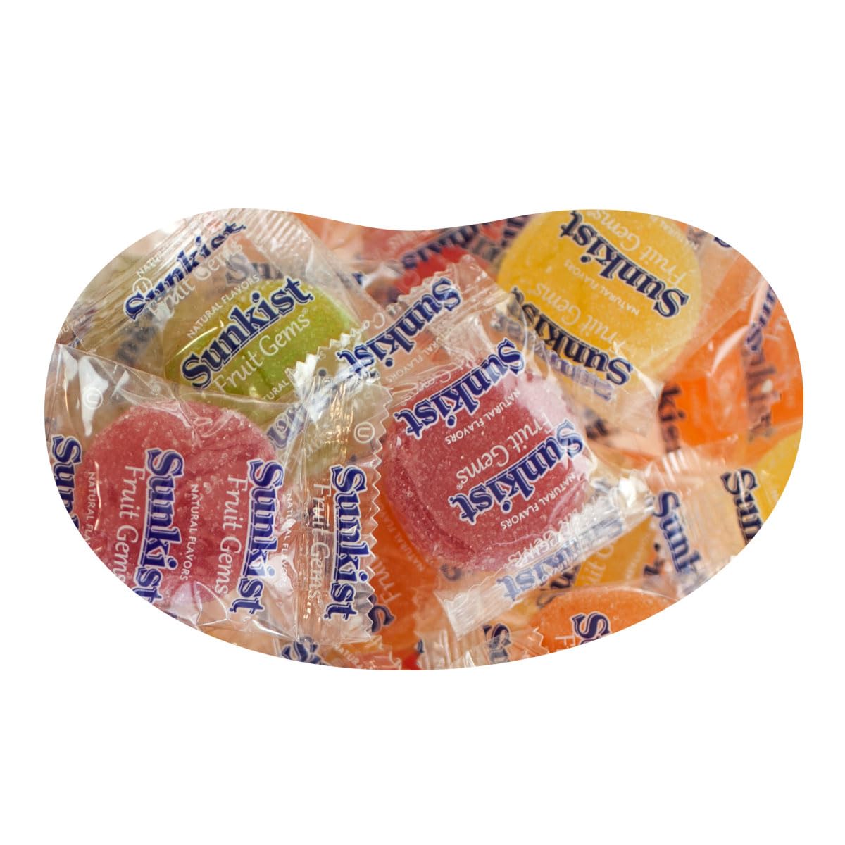 Sunkist Fruit Gems (Wrapped) – 10 lbs bulk