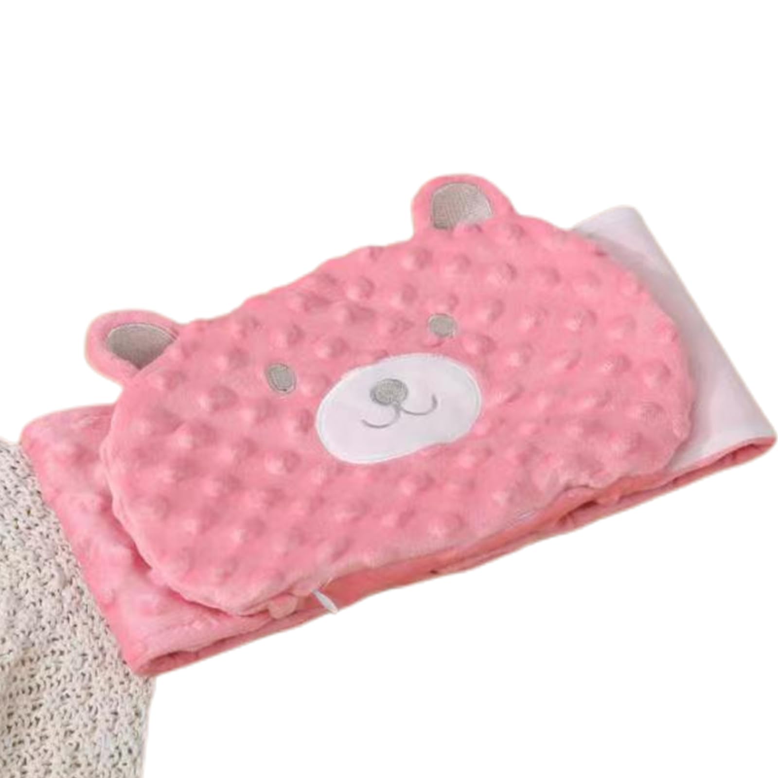 Baby Colic and Gas Relief - Cassia Seed Heated Tummy Wrap,Baby Heating Pad Swaddle Belt Relieves and Soothes Gas,Bloating and Upset Stomach (Red)