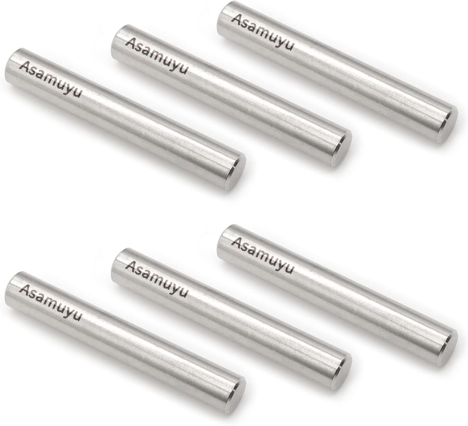 Asamuyu 6 Pcs 12x80 Dowel Pin 304 Stainless Steel Wood Bunk Bed Dowel Pins Shelf Pegs Support Shelves