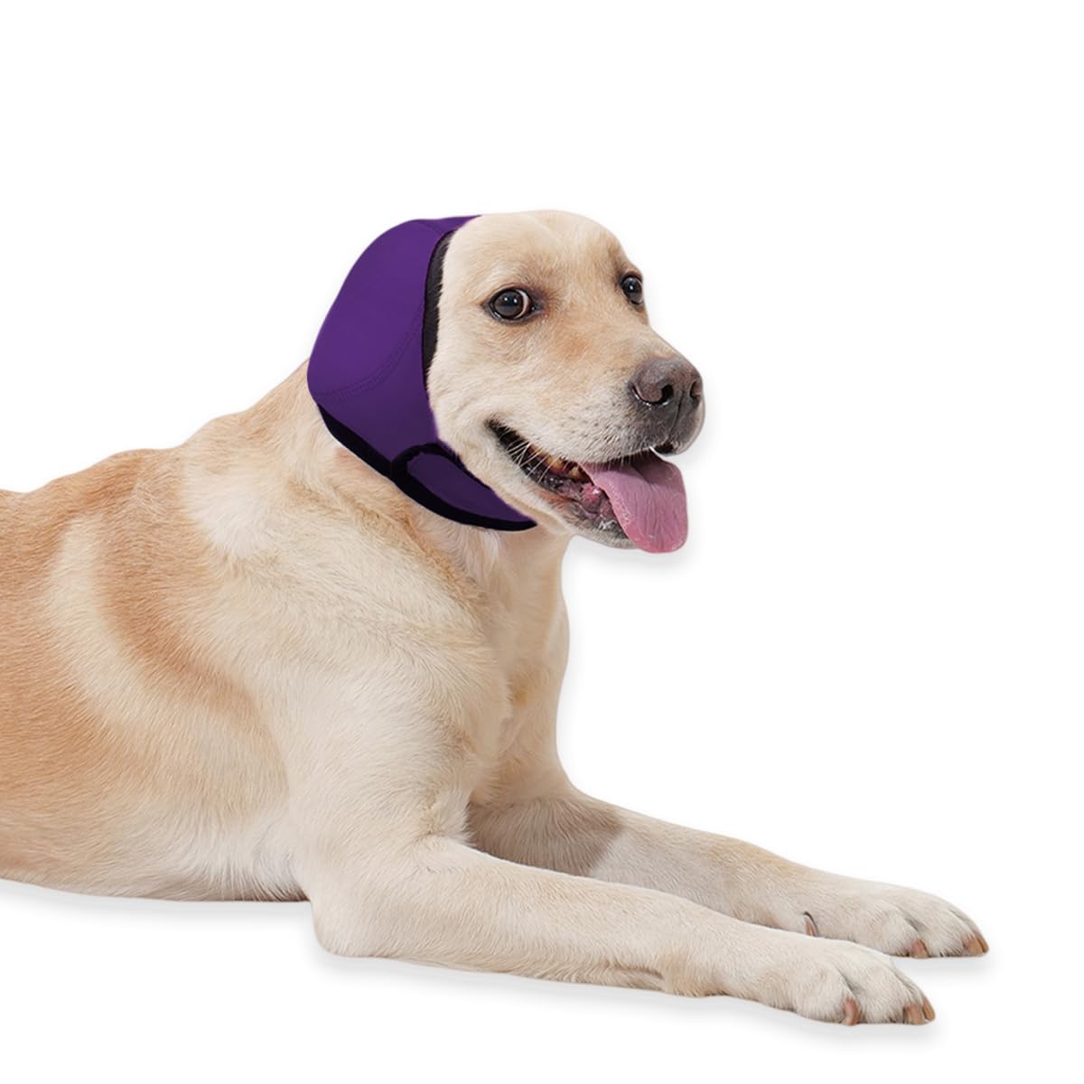 PAPIAMEN Dog Ear Covers & No Shake Ear Wraps for Hematoma,Grooming,Drying — image 1
