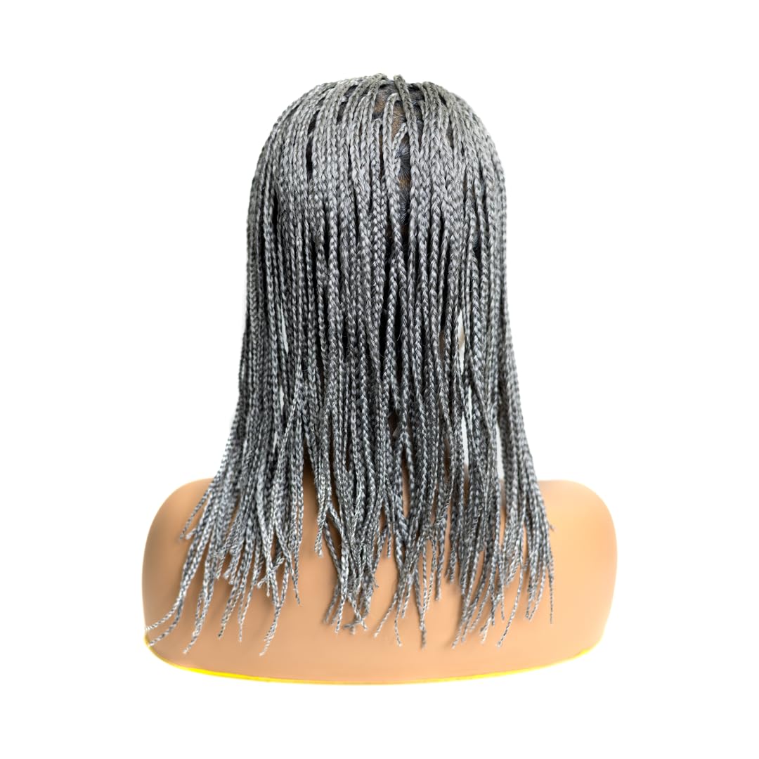 Amazon.com : PIB Single Full Lace Knotless Box Braid Wig Square Parted ...
