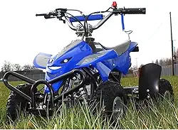 Mini Quadriciclo Importway 2 Tempos 49cc Gasolina Kids WVATV-002 Cor:Azul