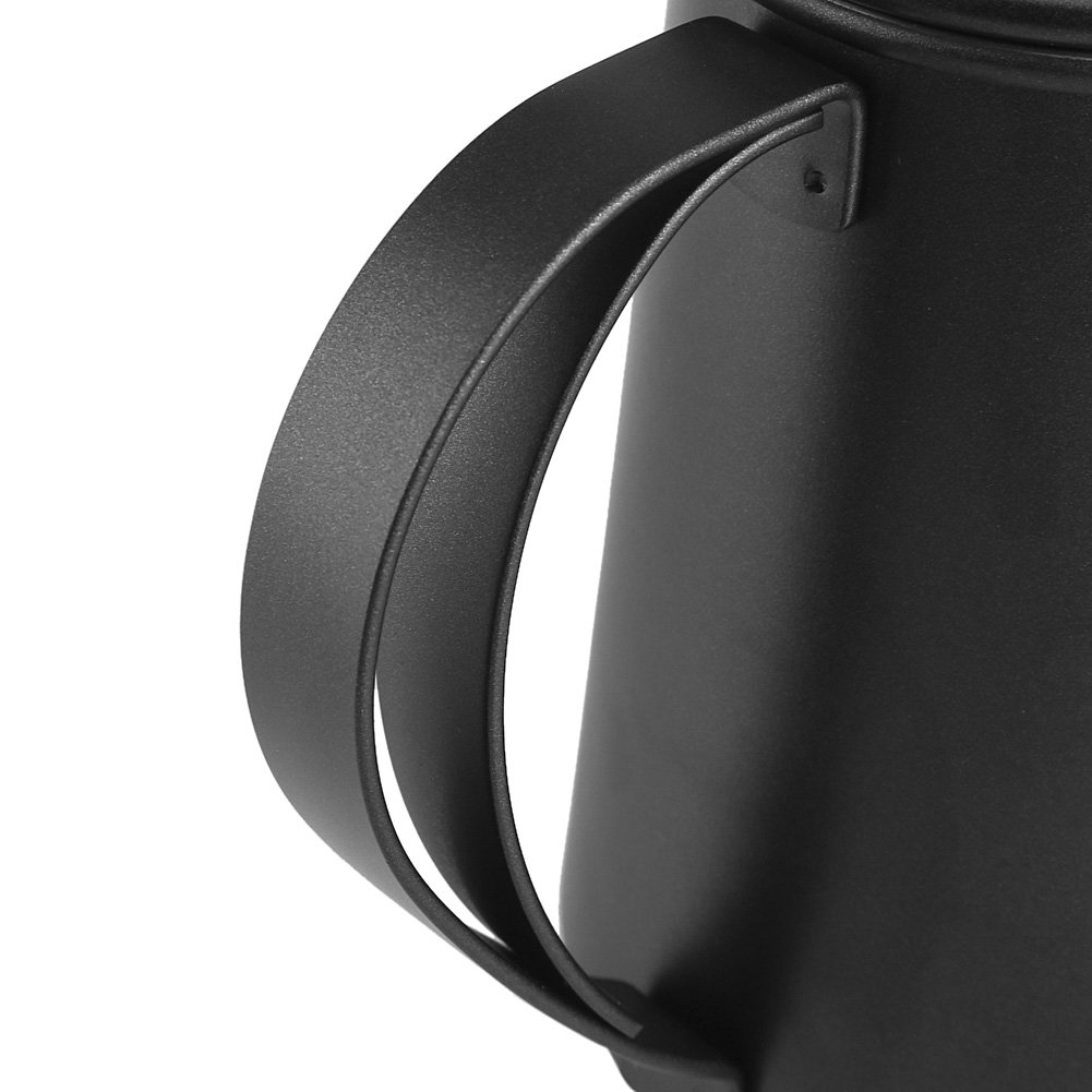 PetierWeit Waterkoker Roestvrij staal, zwanenhals waterkoker met Temperatuur Instelling 1000W, 6