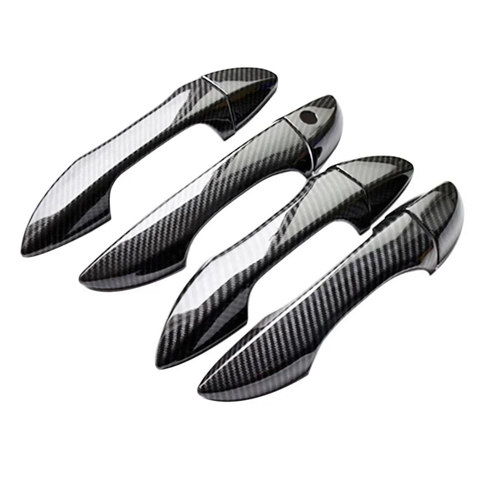 Yytemd Door Handle Cover Exterior Side Door Handle Bowl Cover Moulding Trim For Toyota For Corolla 2013-2017 E160 E170 Chrome(Door Handle Cover)