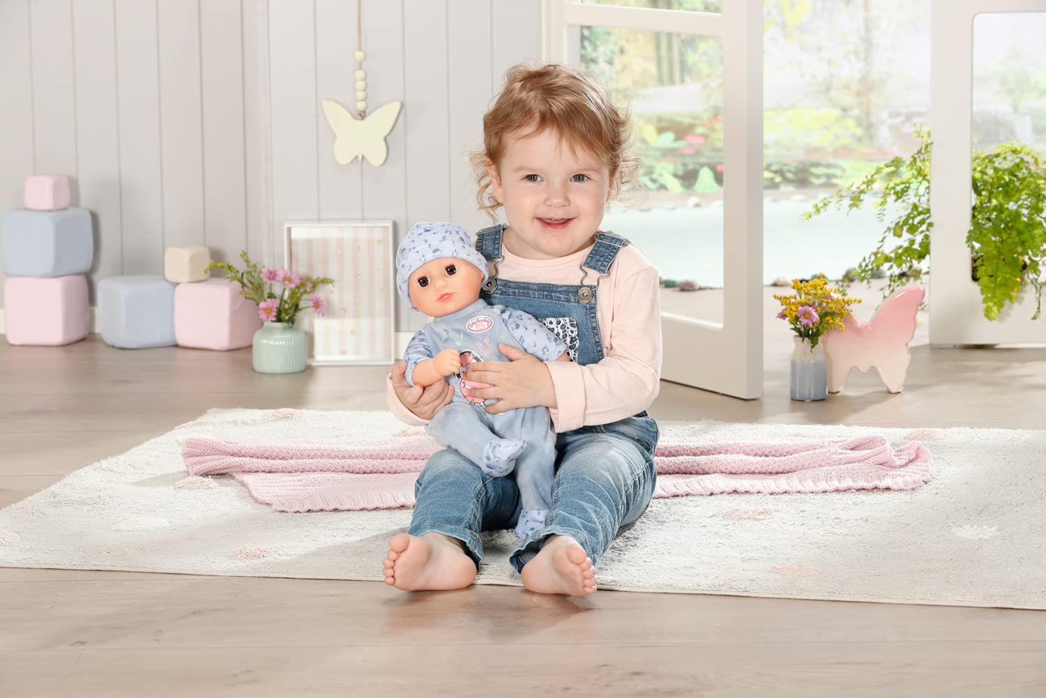 Baby Annabell Little Alexander 36cm, weiche Puppe mit Stoffkörper und Schlafaugen, 36cm, 709887 Zapf Creation