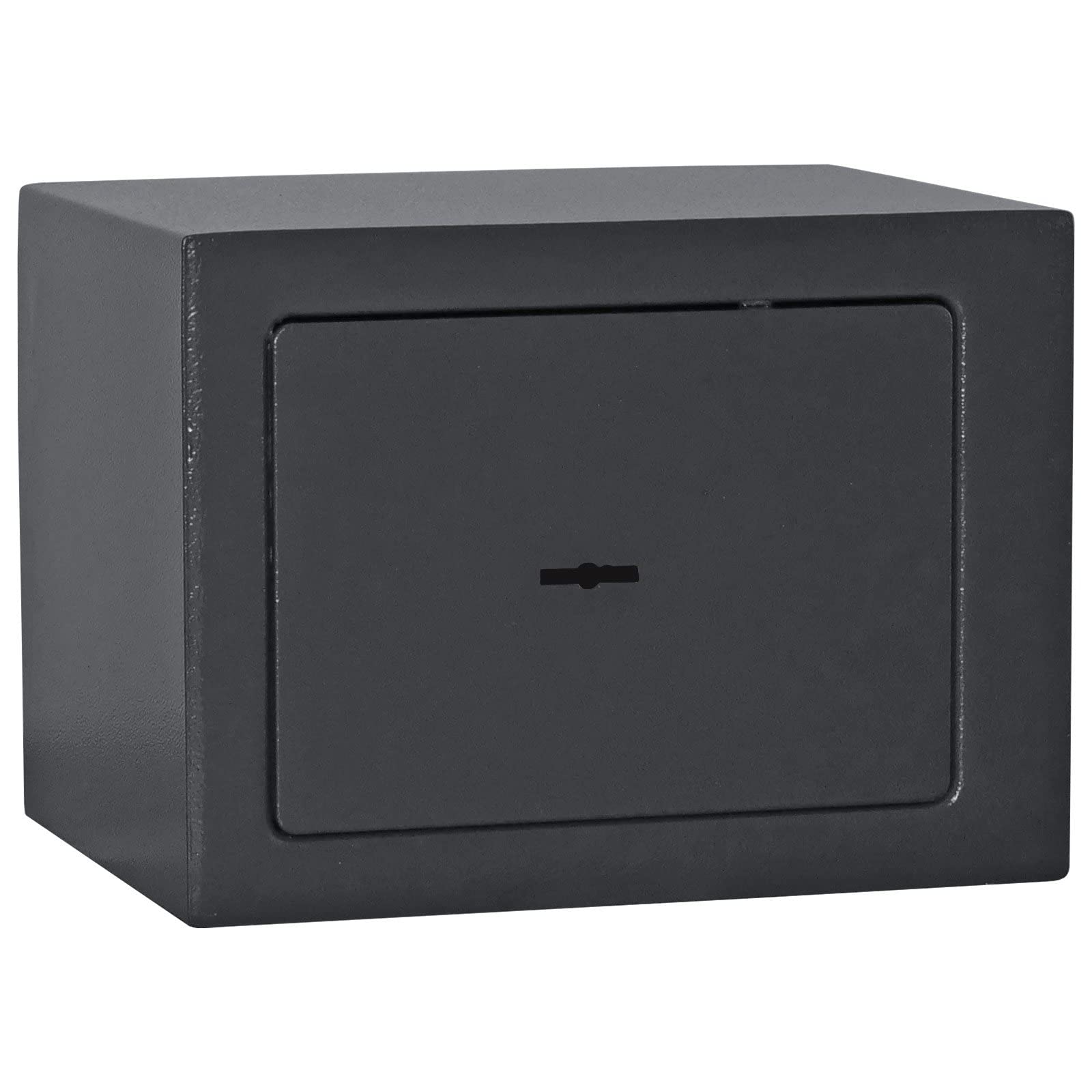 Caja fuerte para muebles Jupiter 1 de Rottner, Cerradura de doble paletón, Color antracita, AnxAlxP 23x17x17 cm, incluye Kit de fijación, Inserto de fieltro