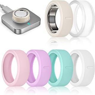 6 Pack Ring Covers for Oura Ring Gen 4/4 Ceramic/Oura Ring Gen 3