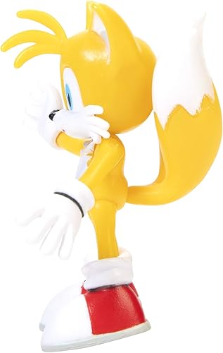 Miniatura 4 de Sonic The Hedgehog Figura de acción de 2.5 pulgadas, juguete coleccionable de cola moderna para niños de 3 años en adelante