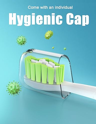 Miniatura 6 de Cabezales de repuesto para cepillo de dientes Philips Sonicare 4100 5100 Control de placa Simply Clean 1 2 Series Cabezal de cepillo eléctrico, 8