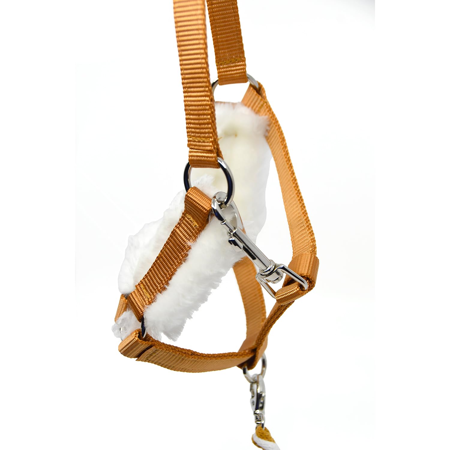 Hobby Horse Land Komplettes Hobby Horse Set Quater Horse Palomino + Netz + Halfter + Führstrick + Insektenschutzhaube, Pferde Stock für Hobby Horsing Aktivitäten, Alter: Little Kid, Big Kid