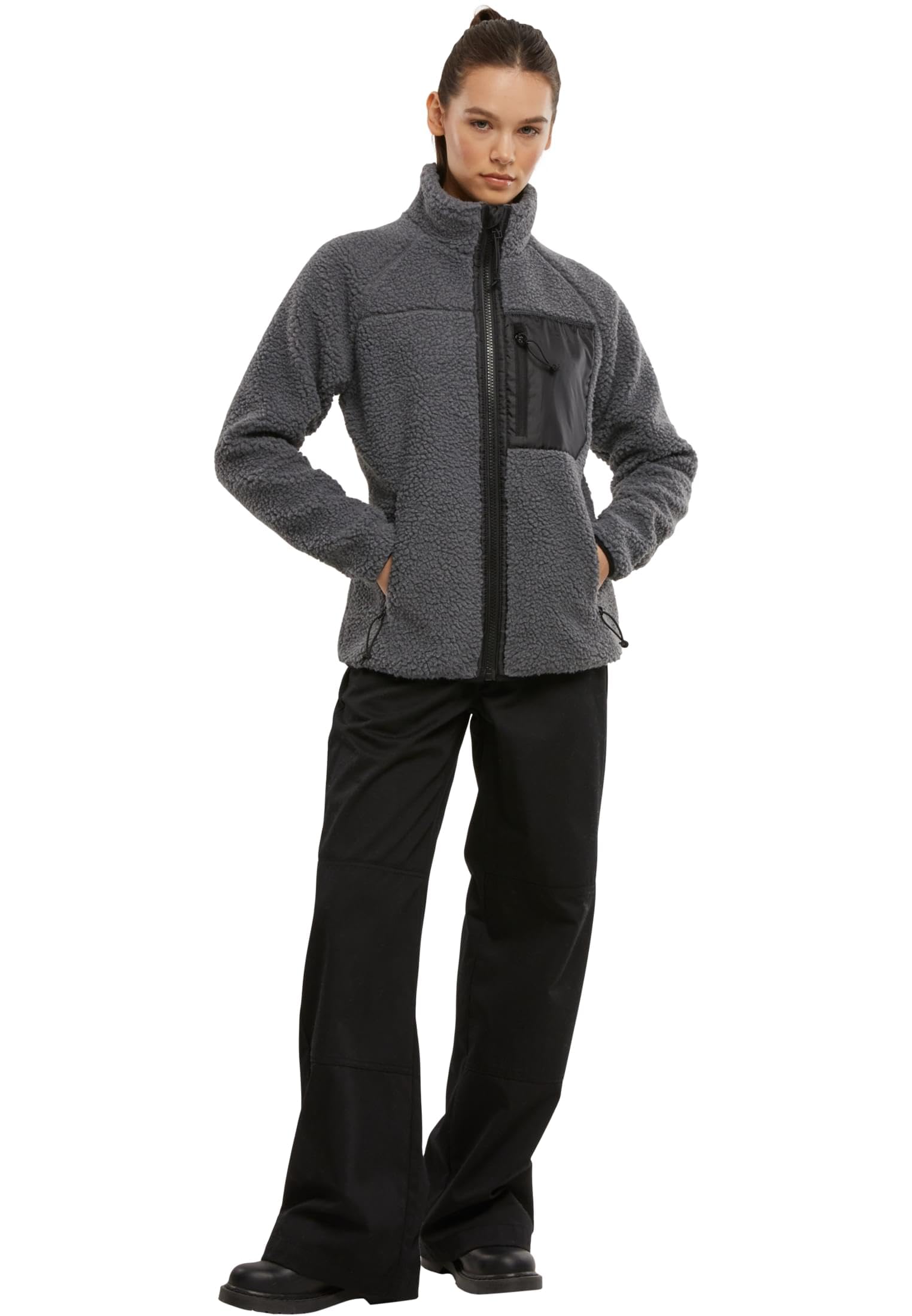 Brandit Women Teddyfleece Jacket Hood 15Y. *Limited Edition*, mehrere Farbvariante, Größen S bis 5XL