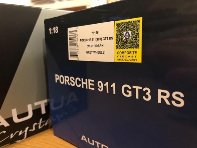 Amazon | AUTOart 1/18 ポルシェ 911 (991) GT3 RS ホワイト 完成品