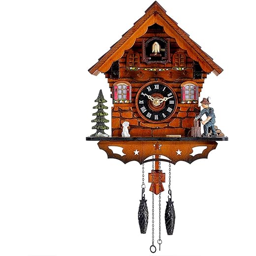 Kintrot Traditional Black Forest Cuckoo Clock