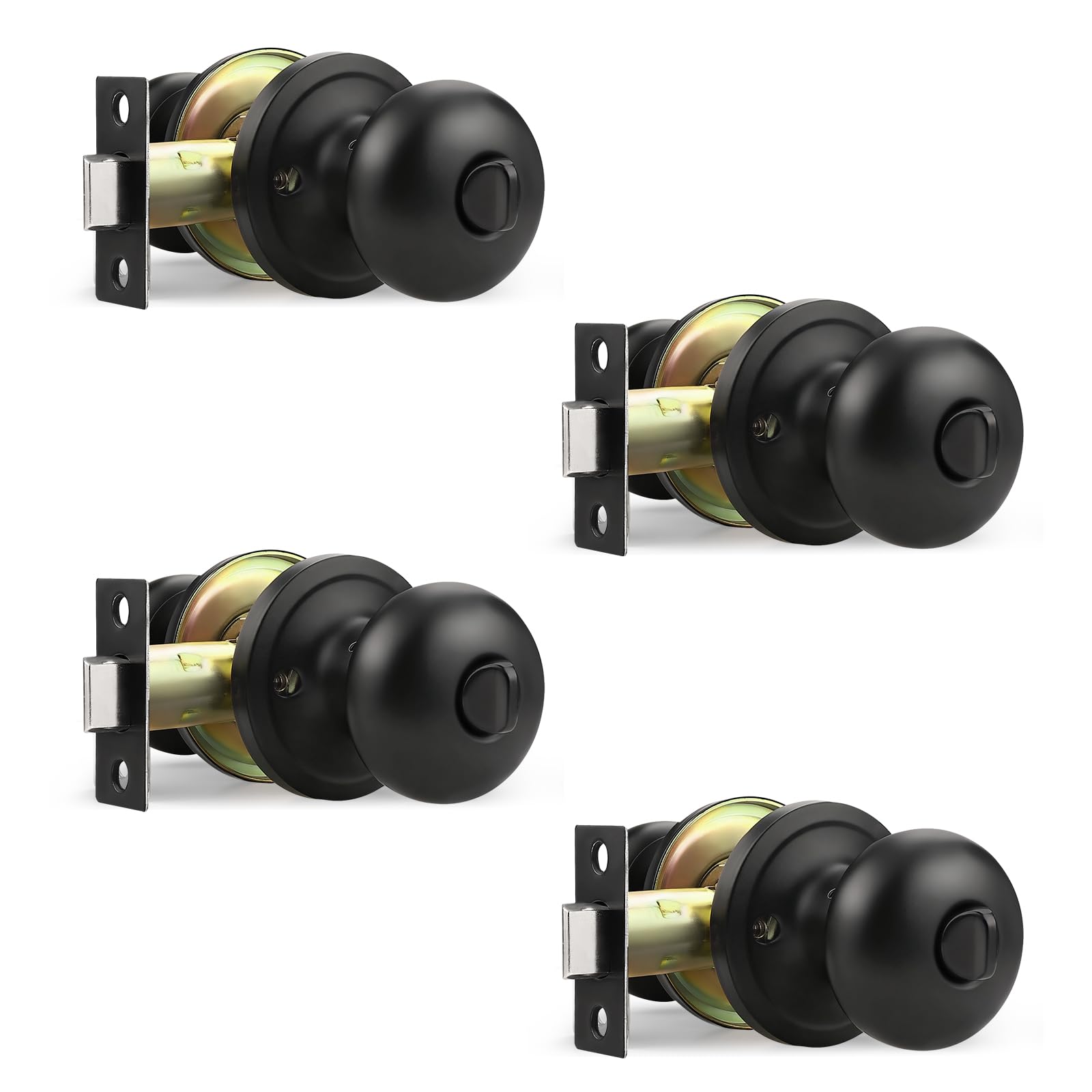Keyed Entry Door Knob - Secure & Stylish -21