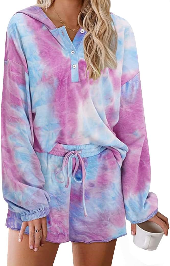 BEAUTY&amp;YOUTH UNITED ARROWS - ROMI　Watercolor Print Pajamas Shirt Amazon.com: Juakoso Women Y2k Cute Pajamas Bow Floral Print