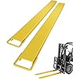 Garvee Pallet Fork Extension,84"Length 5.5" Width,Fork Extensions for Forklift Truck Equipped with 4600LBS Load Capacity,Heavy Duty Forklift,Yellow