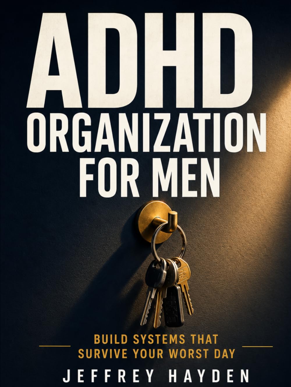 ADHD Organization for Men: Build Systems That Survive Your Worst Day