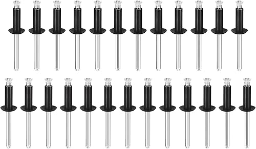 uxcell Remaches ciegos de nailon, 732 pulgadas x 58 pulgadas (0.220 in x 0.626 in) remaches para tablero de PC, parachoques y panel de retenciĂłn, uxcell Remaches ciegos de nailon, 732 pulgadas x 58 pulgadas (0.220 in x 0.626 in) remaches para tablero de PC, parachoques y panel de retenciĂłn,