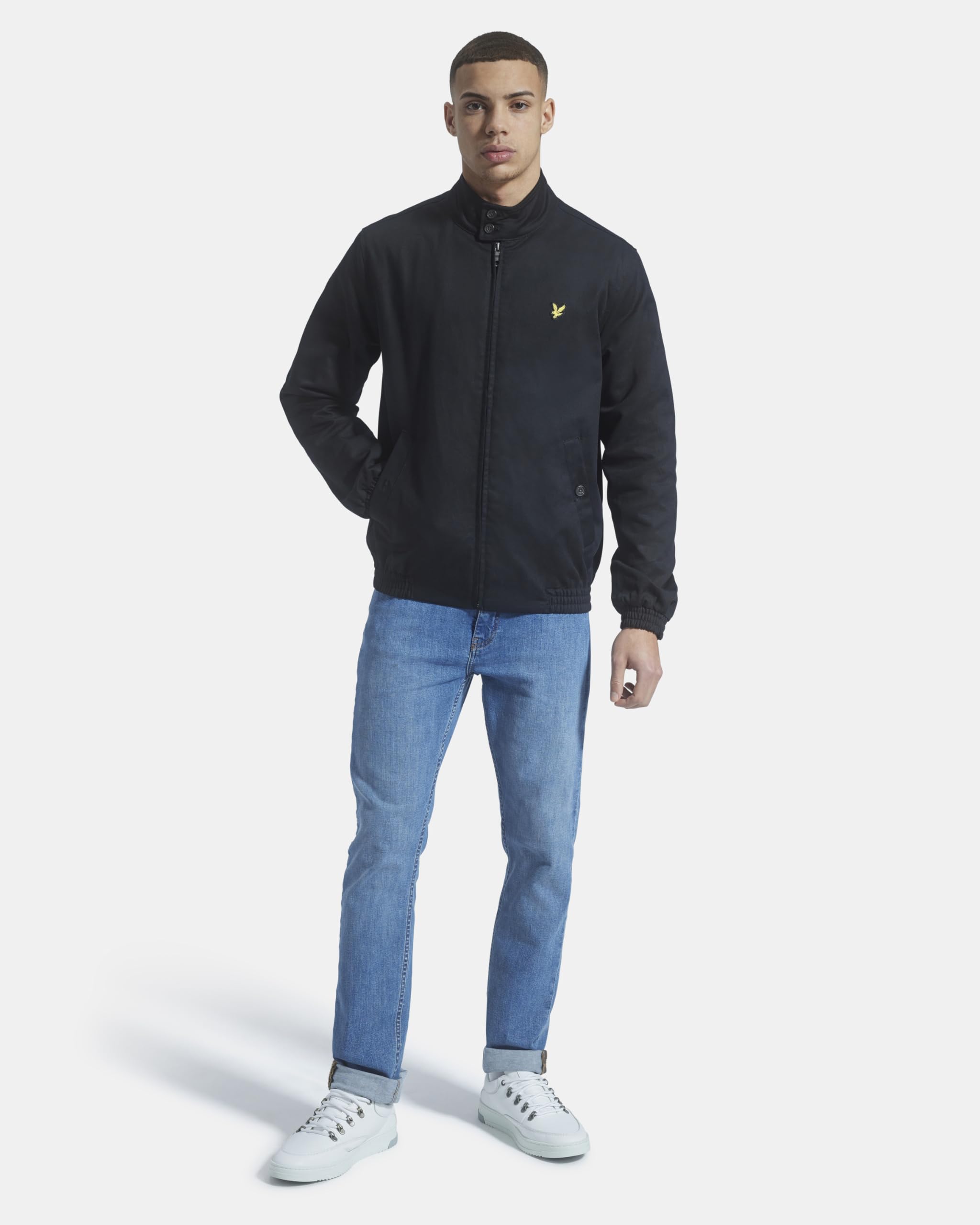 Lyle & Scott Jk462vc-z273 Kurtki Lekkie Mezczyzni Marine Kurtki Krótkie Outerwear