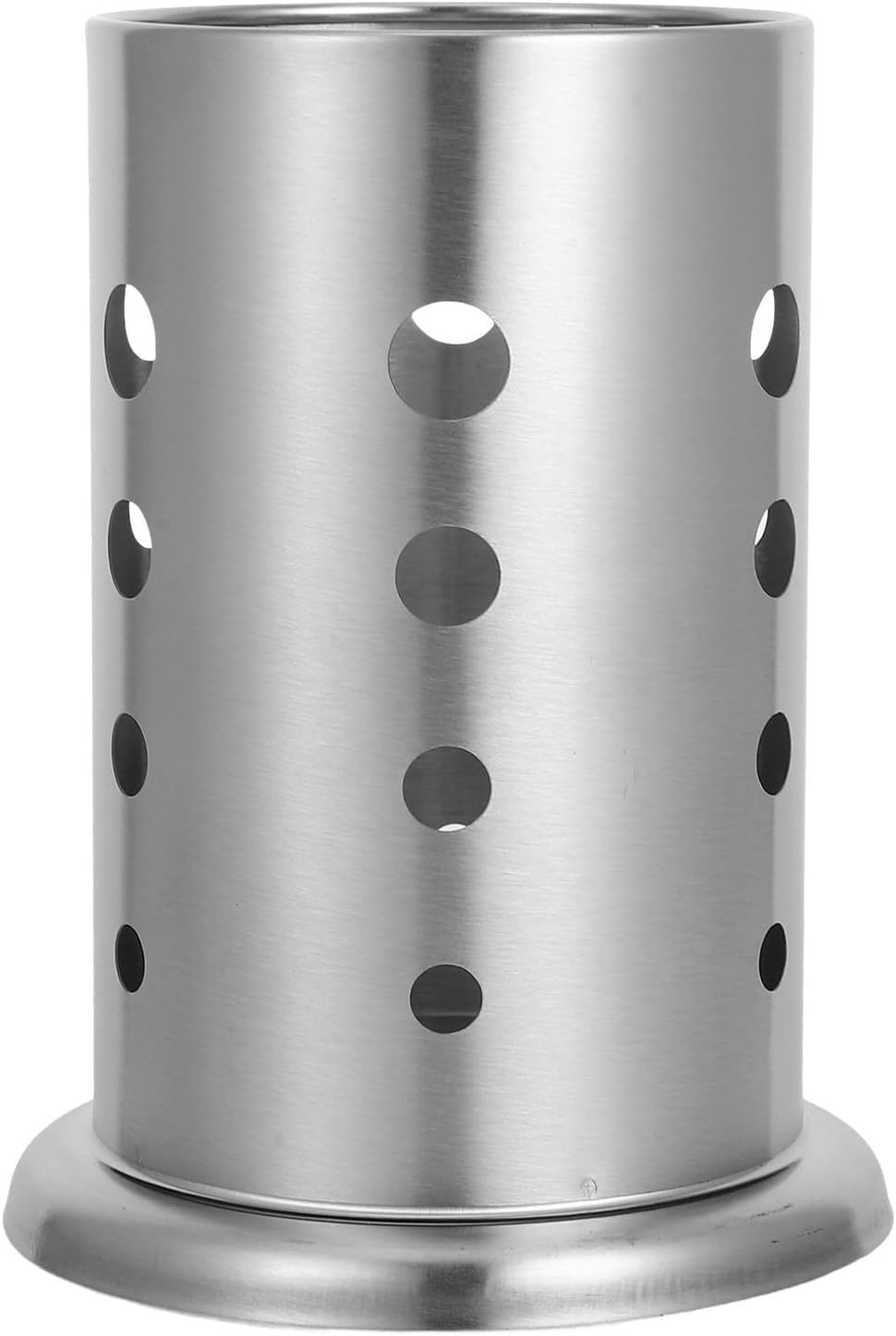 Stainless Steel Chopstick Holder and Break Resistance with Spacious Storage Organizer Artistic Kitchen Utensil Holder Basket for Countertop Use