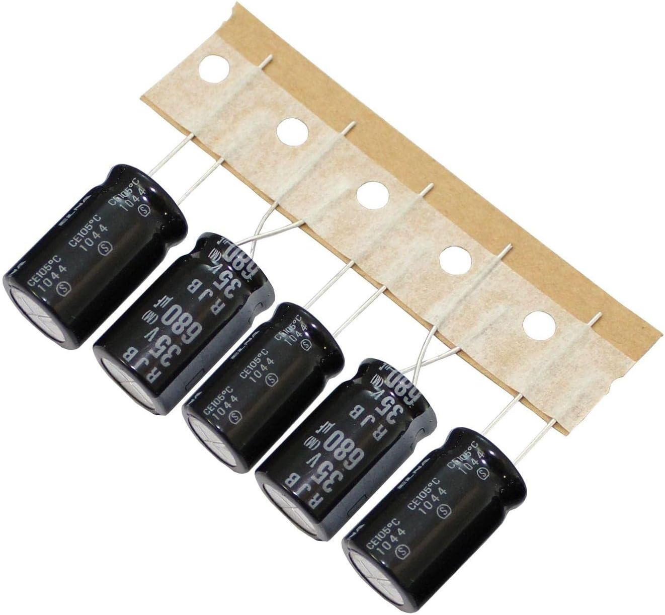 2x Elektrolytkondensator 200V 2200µF – 35x50 Mm, 2-Pin Lötanschluss, 105°C, 2000h