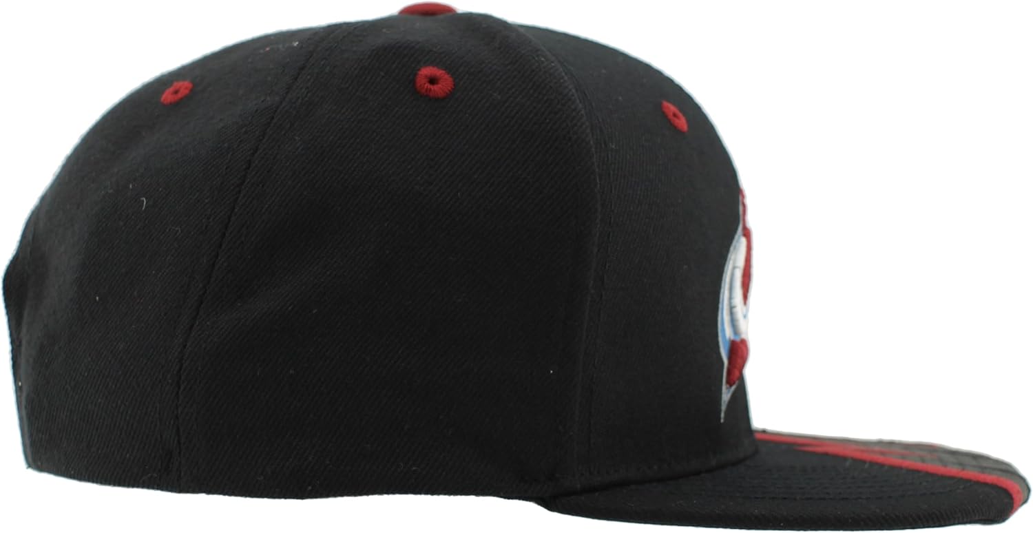 ZHATS NHL Unisex-Adult NHL Officially Licensed Adjustable Snapback Hat Flat Bill Z11 Bolt