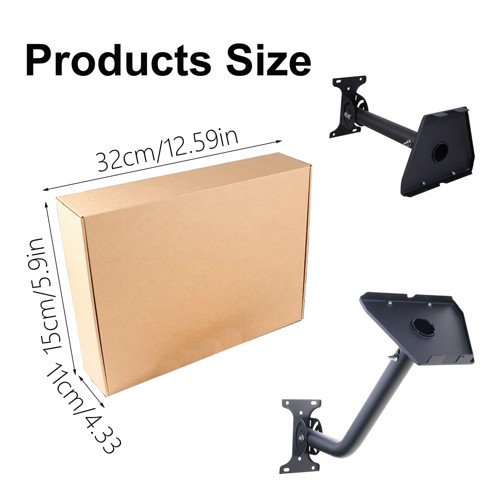 Generale Ricevitore Satellitare Stand Metallo Precisione Satellite Staffa per Gen3 Ricevitore Facile Installazione Esterna Antenna Stand