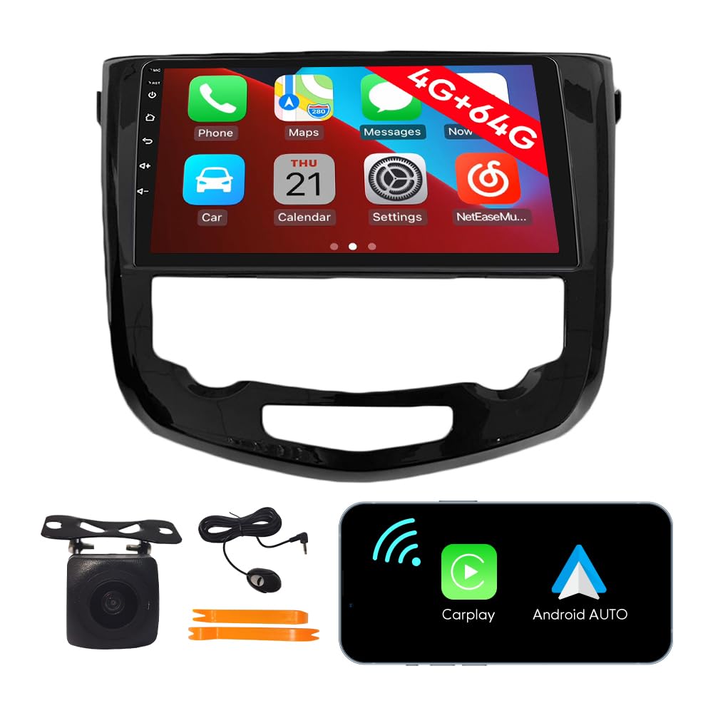 [4G 64G] Android Car Stereo FM Radio Carplay Android Auto 10