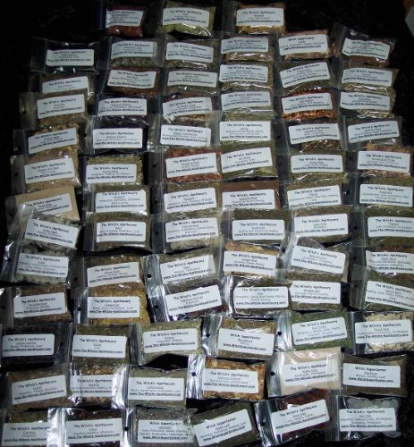 Wicca or Hoodoo Herb Spell Kit - 92 Witchcraft Herbs + Magickal Herbs eBook by Witch SuperCenter