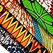 Tatuo 12 Pieces African Fabric Fat Quarters African Ankara Wax Print Fabric for Sewing, Face Covering Make, Craft Projects and Patch Work DIY(50 x 40 cm/ 19.5 x 15.7 Inches)