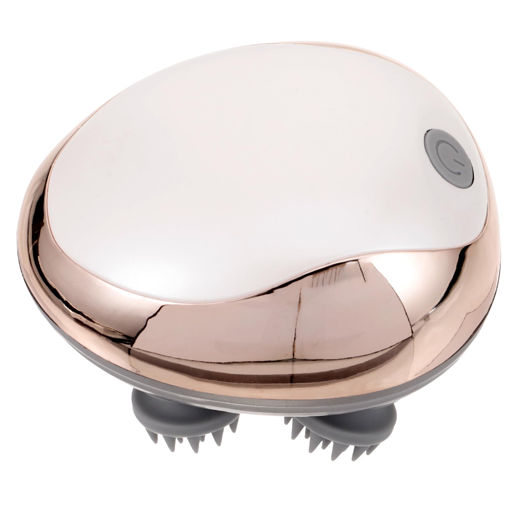Gatuida Masajeador Portátil de Cabeza Recargable Vibraciones y Resistencia al Agua Ipx7, Diseño en Silicona y Abs para Uso en Oficina y Baño, Capacidad de 1150mah